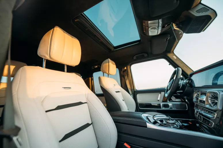 Mercedes G63 AMG (White), 2023 for rent in Dubai