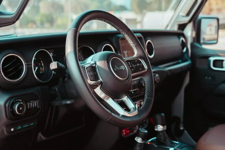 Jeep Wrangler Rubicon (Silver), 2022 for rent in Dubai