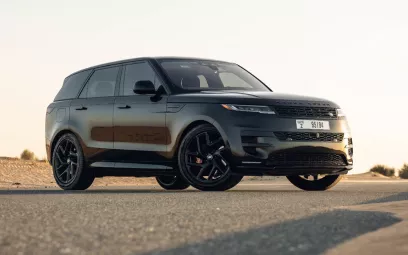 Abu Dabi'de kiralık Range Rover Sport (Siyah), 2022
