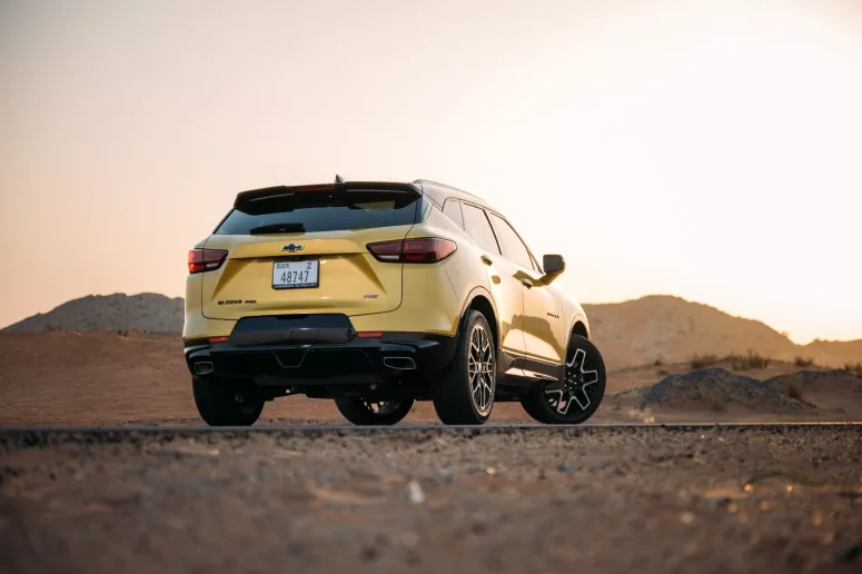 Chevrolet Blazer RS AWD (Yellow), 2023 for rent in Sharjah