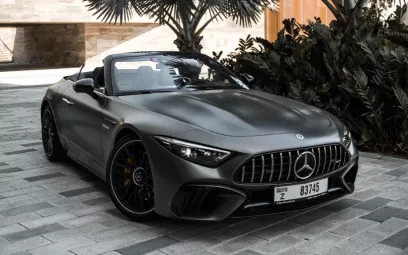 Mercedes SL63 AMG (Бронзовый), 2022 для аренды в Дубай