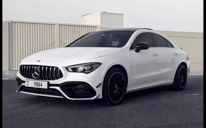 Mercedes CLA (Белый), 2021 для аренды в Дубай