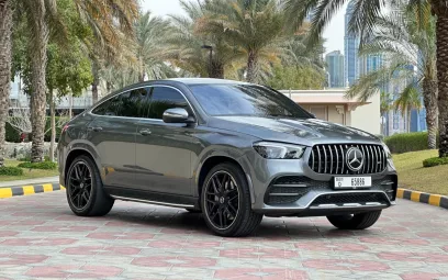 Mercedes GLE 53 AMG (Silver Grey), 2022 for rent in Dubai