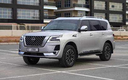 تأجير نيسان باترول V6 (فضة), 2024 في دبي
