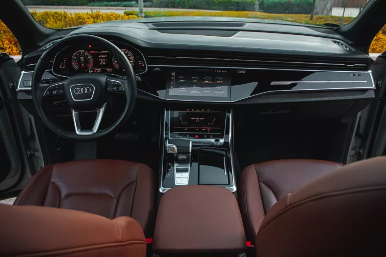 Audi Q8 (Beige), 2022 for rent in Dubai