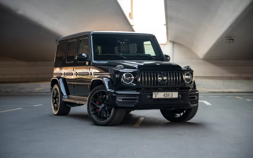 Mercedes G63 AMG (Schwarz), 2023  zur Miete in Dubai