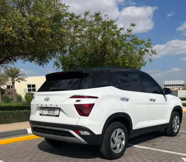 Dubai'de kiralık Hyundai Creta (Beyaz), 2024