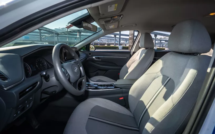Hyundai Sonata (Белый), 2021 для аренды в Дубай