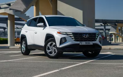 Hyundai Tucson (Белый), 2022 для аренды в Дубай