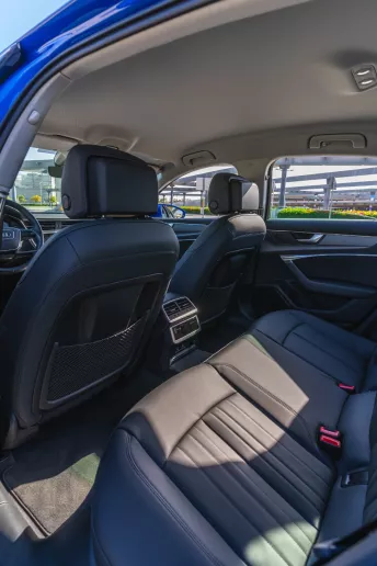 Audi A6 (Blue), 2024 for rent in Abu Dhabi
