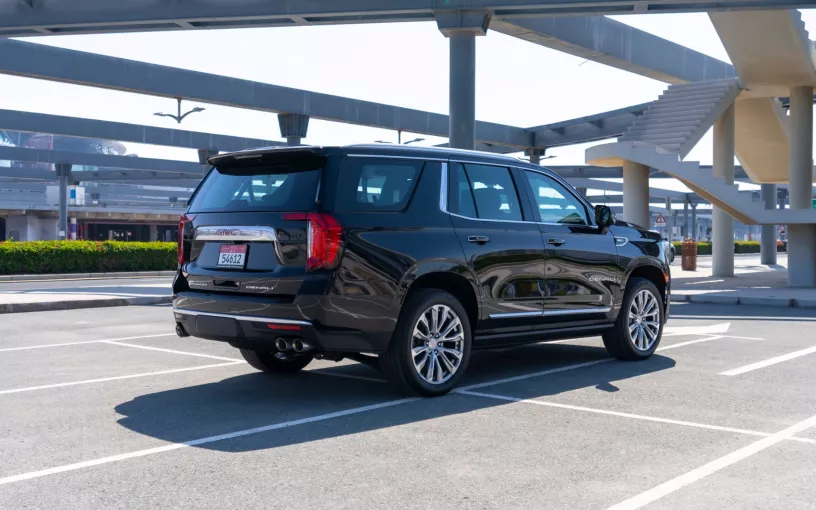 GMC Yukon Denali (Black), 2024 for rent in Ras Al Khaimah