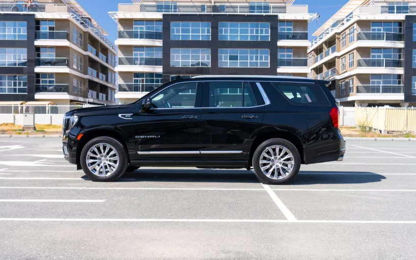 GMC Yukon Denali (Black), 2024 for rent in Ras Al Khaimah