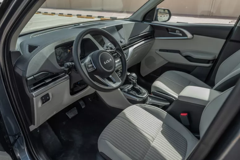 KIA Carens (Dark Grey), 2024 for rent in Sharjah