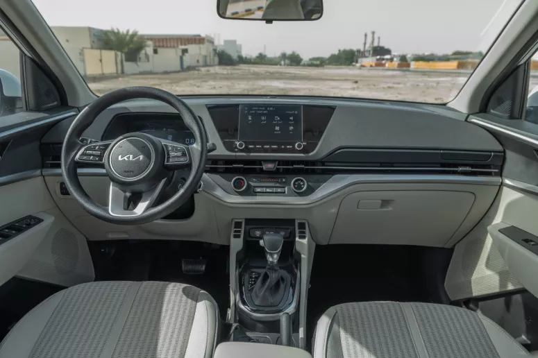 KIA Carens (Dark Grey), 2024 for rent in Sharjah