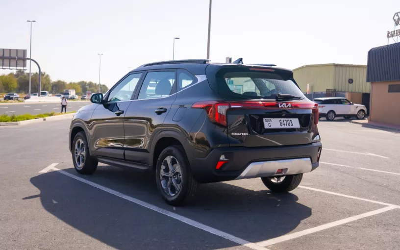 KIA Seltos (Black), 2024 for rent in Sharjah