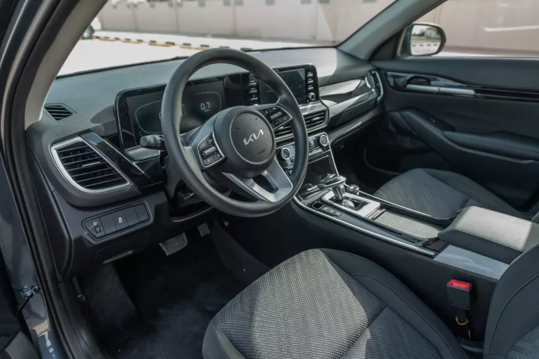 KIA Seltos (Dark Grey), 2024 for rent in Sharjah