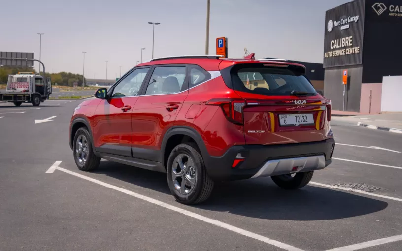 KIA Seltos (Red), 2024 for rent in Ras Al Khaimah