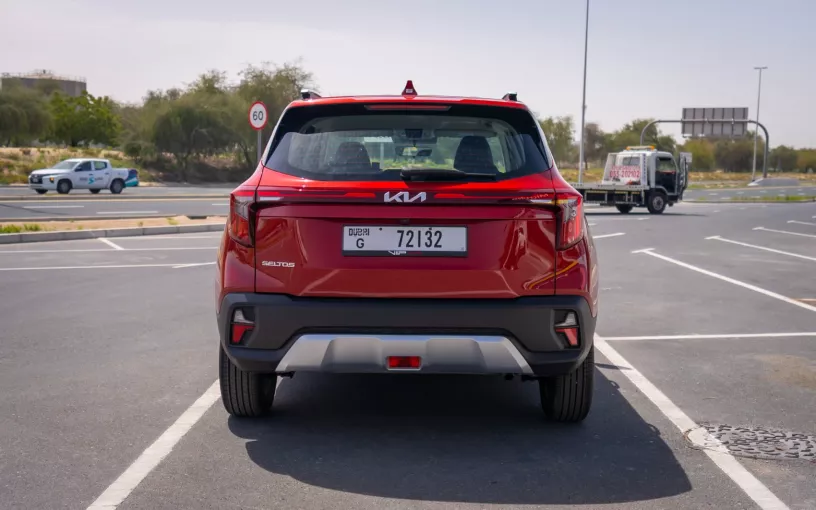 KIA Seltos (Red), 2024 for rent in Ras Al Khaimah