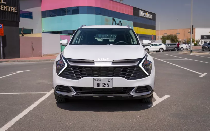 KIA Sportage (White), 2024 for rent in Sharjah