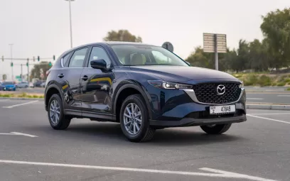 Mazda CX5 (Синий), 2024 для аренды в Дубай