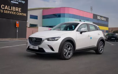 Mazda CX3 (Белый), 2024 для аренды в Дубай