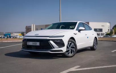 Dubai'de kiralık Hyundai Sonata (Beyaz), 2024