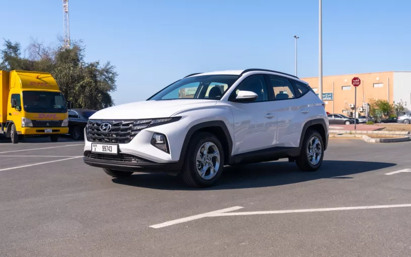 Dubai'de kiralık Hyundai Tucson (Beyaz), 2024