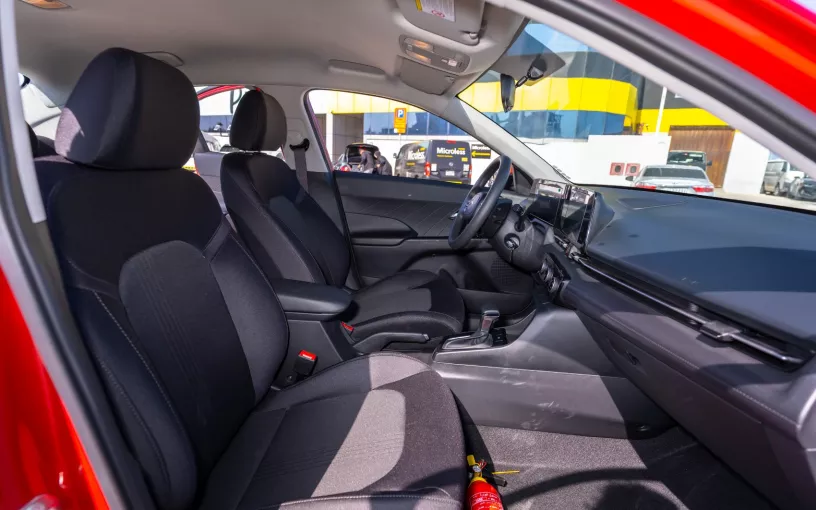 Hyundai Accent (Red), 2024 for rent in Abu Dhabi