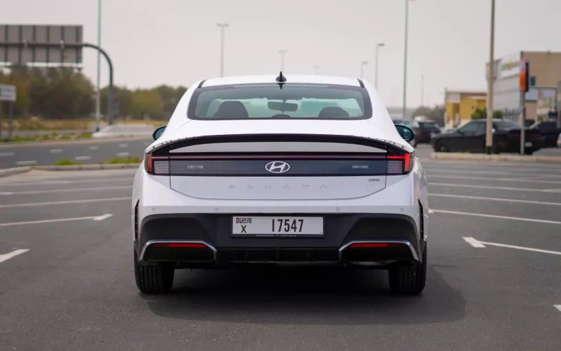Hyundai Sonata (White), 2024 for rent in Sharjah