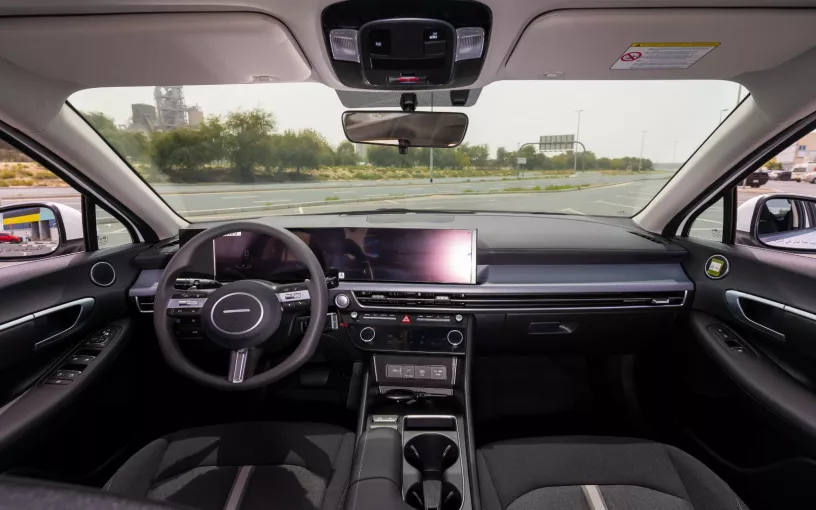 Hyundai Sonata (White), 2024 for rent in Sharjah