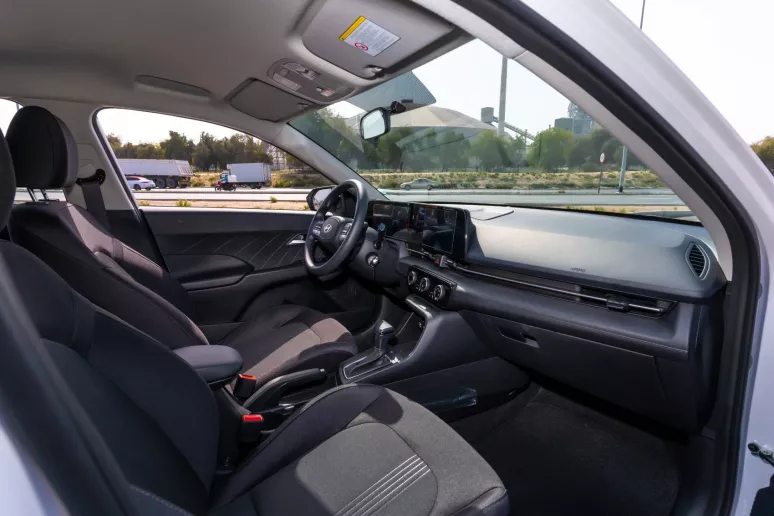 Hyundai Accent (White), 2024 for rent in Abu Dhabi