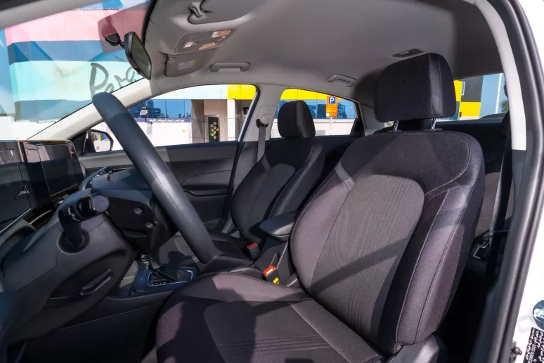 Hyundai Accent (White), 2024 for rent in Abu Dhabi