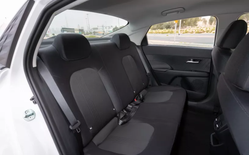 Hyundai Accent (White), 2024 for rent in Abu Dhabi