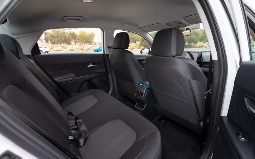 Hyundai Accent (White), 2024 for rent in Abu Dhabi