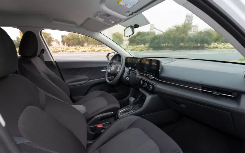 Hyundai Accent (White), 2024 for rent in Abu Dhabi