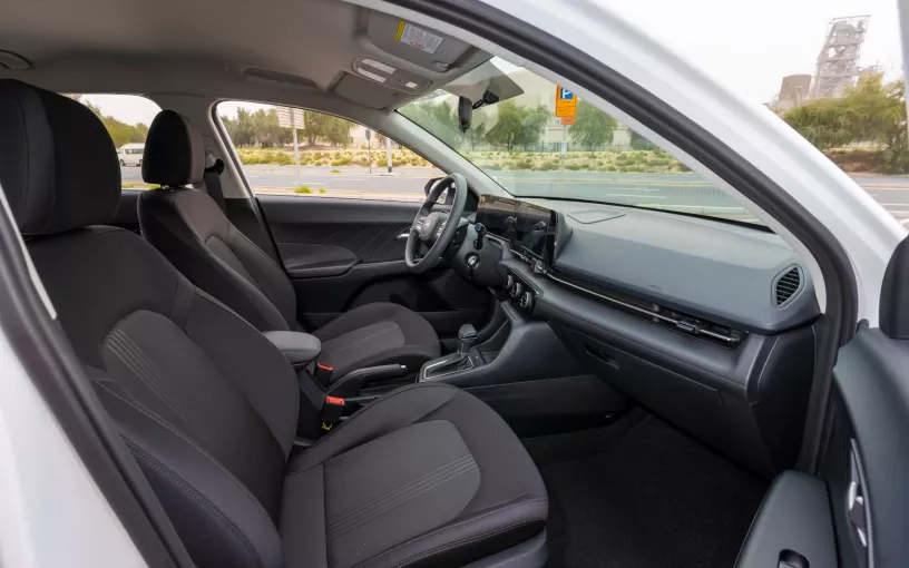 Hyundai Accent (White), 2024 for rent in Abu Dhabi