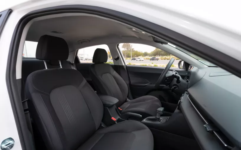 Hyundai Accent (White), 2024 for rent in Abu Dhabi