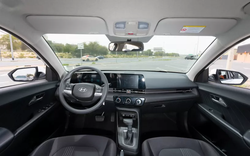 Hyundai Accent (White), 2024 for rent in Abu Dhabi