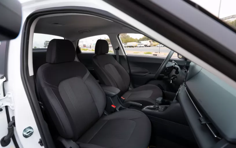 Hyundai Accent (White), 2024 for rent in Abu Dhabi