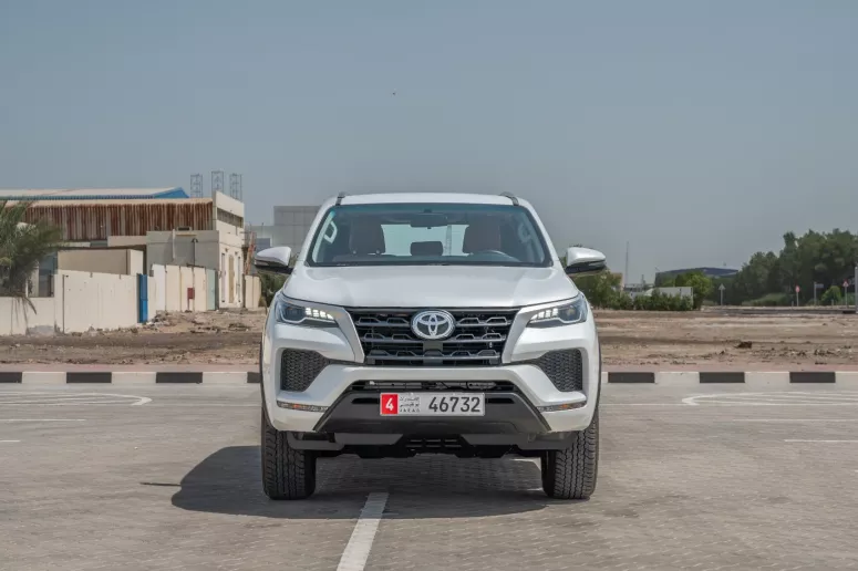 Toyota Fortuner (White), 2024 for rent in Abu Dhabi