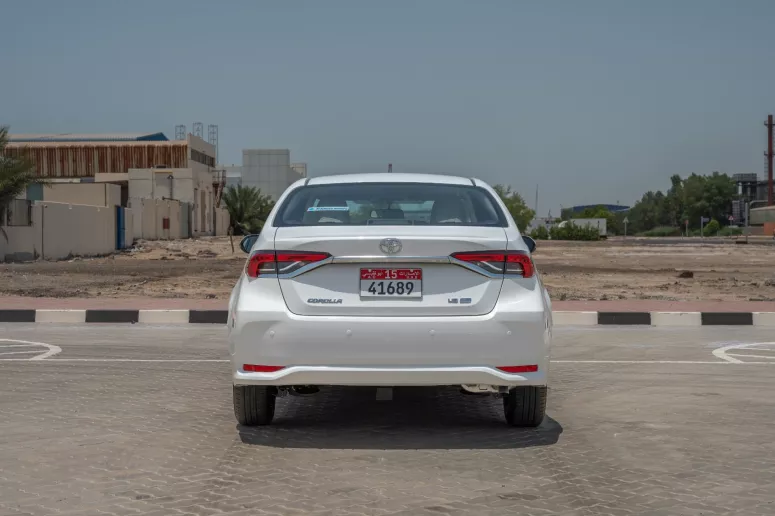 Toyota Corolla (White), 2024 for rent in Ras Al Khaimah