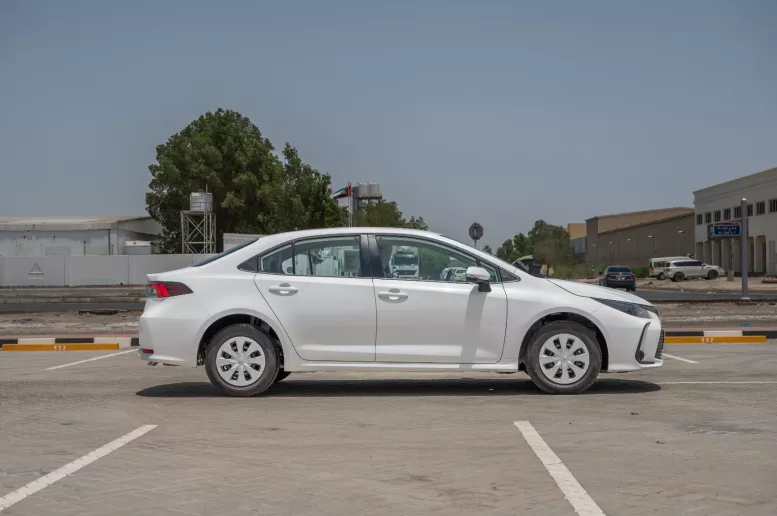 Toyota Corolla (White), 2024 for rent in Ras Al Khaimah