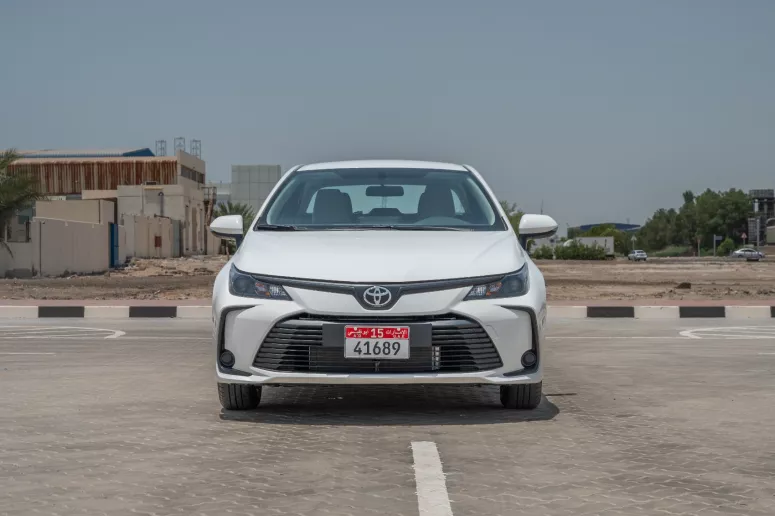 Toyota Corolla (White), 2024 for rent in Ras Al Khaimah