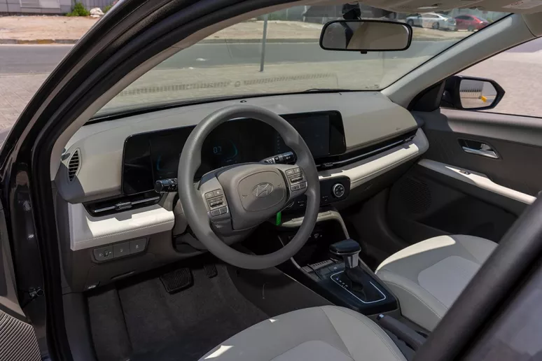 Hyundai Accent (Grey), 2024 for rent in Abu Dhabi