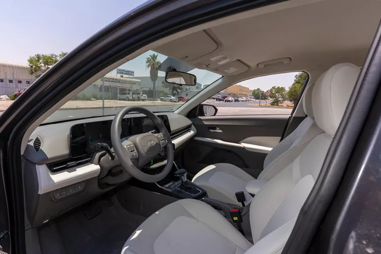 Hyundai Accent (Grey), 2024 for rent in Abu Dhabi
