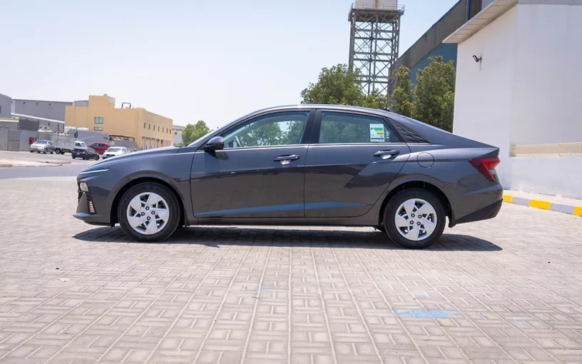 Hyundai Accent (Grey), 2024 for rent in Abu Dhabi