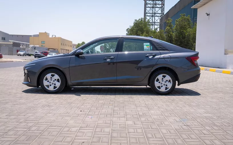 Hyundai Accent (Grey), 2024 for rent in Abu Dhabi