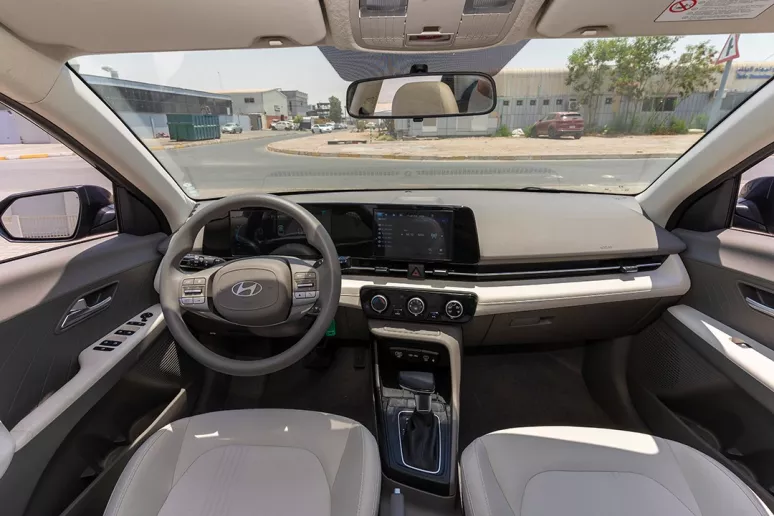 Hyundai Accent (Grey), 2024 for rent in Abu Dhabi