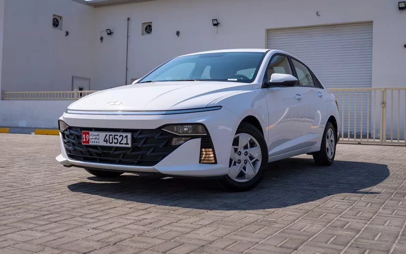 Hyundai Accent (White), 2024 - leasing offers in Dubai