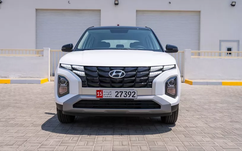 Hyundai Creta (White), 2024 for rent in Abu Dhabi